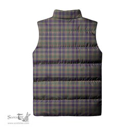 Scottish Taylor Weathered Tartan Tartan Puffer Vest, Tartan Plaid Sleeveless Down Jacket Scottish Plaid Tartan Plaid - ScotsTee - scotstee.com