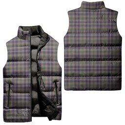 Scottish Taylor Weathered Tartan Tartan Puffer Vest, Tartan Plaid Sleeveless Down Jacket Scottish Plaid Tartan Plaid - ScotsTee - scotstee.com