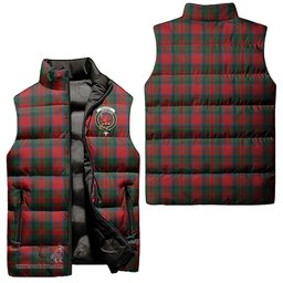 Scottish MacDuff Clan Tartan Puffer Vest, Family Crest Plaid Sleeveless Down Jacket Scottish Plaid Tartan Plaid - ScotsTee - scotstee.com