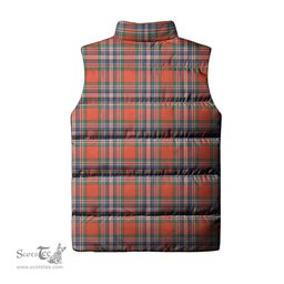 Scottish MacFarlane Ancient Tartan Tartan Puffer Vest, Tartan Plaid Sleeveless Down Jacket Scottish Plaid Tartan Plaid - ScotsTee - scotstee.com