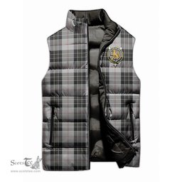 Scottish MacPherson Dress Clan Tartan Puffer Vest, Family Crest Plaid Sleeveless Down Jacket Scottish Plaid Tartan Plaid - ScotsTee - scotstee.com
