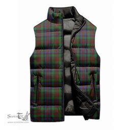 Scottish MacDuff Hunting Tartan Tartan Puffer Vest, Tartan Plaid Sleeveless Down Jacket Scottish Plaid Tartan Plaid - ScotsTee - scotstee.com