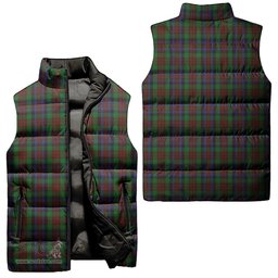 Scottish MacDuff Hunting Tartan Tartan Puffer Vest, Tartan Plaid Sleeveless Down Jacket Scottish Plaid Tartan Plaid - ScotsTee - scotstee.com