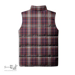 Scottish MacFarlane Dress Tartan Tartan Puffer Vest, Tartan Plaid Sleeveless Down Jacket Scottish Plaid Tartan Plaid - ScotsTee - scotstee.com