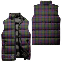 Scottish MacLennan Tartan Tartan Puffer Vest, Tartan Plaid Sleeveless Down Jacket Scottish Plaid Tartan Plaid - ScotsTee - scotstee.com