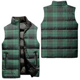 Scottish MacLean Hunting Ancient Tartan Tartan Puffer Vest, Tartan Plaid Sleeveless Down Jacket Scottish Plaid Tartan Plaid - ScotsTee - scotstee.com