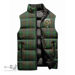 Scottish MacKintosh Hunting Clan Tartan Puffer Vest, Family Crest Plaid Sleeveless Down Jacket Scottish Plaid Tartan Plaid - ScotsTee - scotstee.com