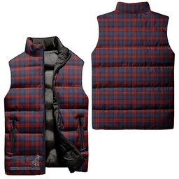 Scottish MacLachlan Tartan Tartan Puffer Vest, Tartan Plaid Sleeveless Down Jacket Scottish Plaid Tartan Plaid - ScotsTee - scotstee.com