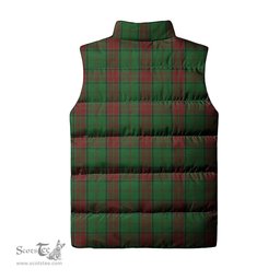 Scottish Maxwell Hunting Clan Tartan Puffer Vest, Family Crest Plaid Sleeveless Down Jacket Scottish Plaid Tartan Plaid - ScotsTee - scotstee.com