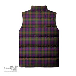 Scottish MacDonell of Glengarry Modern Clan Tartan Puffer Vest, Family Crest Plaid Sleeveless Down Jacket Scottish Plaid Tartan Plaid - ScotsTee - scotstee.com