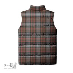 Scottish MacRae Hunting Weathered Clan Tartan Puffer Vest, Family Crest Plaid Sleeveless Down Jacket Scottish Plaid Tartan Plaid - ScotsTee - scotstee.com