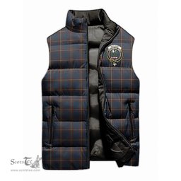 Scottish MacLaine of Lochbuie Hunting Clan Tartan Puffer Vest, Family Crest Plaid Sleeveless Down Jacket Scottish Plaid Tartan Plaid - ScotsTee - scotstee.com