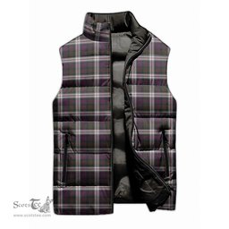 Scottish MacDonald Dress Tartan Tartan Puffer Vest, Tartan Plaid Sleeveless Down Jacket Scottish Plaid Tartan Plaid - ScotsTee - scotstee.com