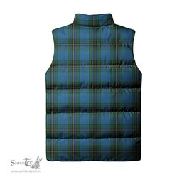 Scottish Murray of Elibank Clan Tartan Puffer Vest, Family Crest Plaid Sleeveless Down Jacket Scottish Plaid Tartan Plaid - ScotsTee - scotstee.com