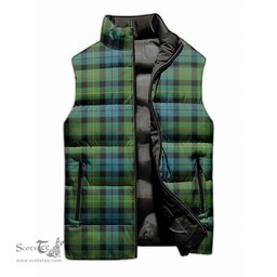 Scottish Rollo Ancient Tartan Tartan Puffer Vest, Tartan Plaid Sleeveless Down Jacket Scottish Plaid Tartan Plaid - ScotsTee - scotstee.com