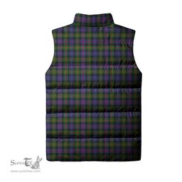 Scottish Murray of Atholl Modern Clan Tartan Puffer Vest, Family Crest Plaid Sleeveless Down Jacket Scottish Plaid Tartan Plaid - ScotsTee - scotstee.com