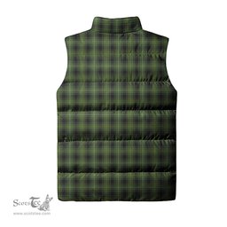Scottish MacIver Hunting Clan Tartan Puffer Vest, Family Crest Plaid Sleeveless Down Jacket Scottish Plaid Tartan Plaid - ScotsTee - scotstee.com