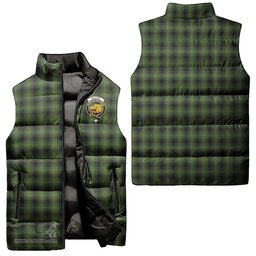 Scottish MacIver Hunting Clan Tartan Puffer Vest, Family Crest Plaid Sleeveless Down Jacket Scottish Plaid Tartan Plaid - ScotsTee - scotstee.com