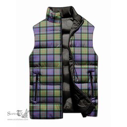 Scottish MacDonald Ancient Tartan Tartan Puffer Vest, Tartan Plaid Sleeveless Down Jacket Scottish Plaid Tartan Plaid - ScotsTee - scotstee.com