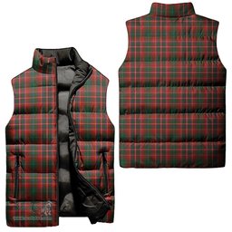 Scottish MacInnes Hastie Tartan Tartan Puffer Vest, Tartan Plaid Sleeveless Down Jacket Scottish Plaid Tartan Plaid - ScotsTee - scotstee.com