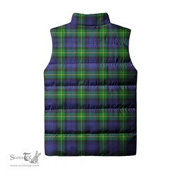 Scottish Meldrum Tartan Tartan Puffer Vest, Tartan Plaid Sleeveless Down Jacket Scottish Plaid Tartan Plaid - ScotsTee - scotstee.com