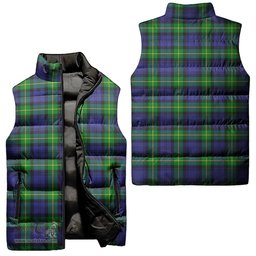 Scottish Meldrum Tartan Tartan Puffer Vest, Tartan Plaid Sleeveless Down Jacket Scottish Plaid Tartan Plaid - ScotsTee - scotstee.com