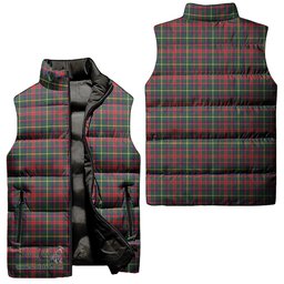 Scottish MacKintosh Hunting Modern Tartan Tartan Puffer Vest, Tartan Plaid Sleeveless Down Jacket Scottish Plaid Tartan Plaid - ScotsTee - scotstee.com
