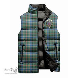 Scottish Ogilvie (Ogilvy) Hunting Ancient Clan Tartan Puffer Vest, Family Crest Plaid Sleeveless Down Jacket Scottish Plaid Tartan Plaid - ScotsTee - scotstee.com