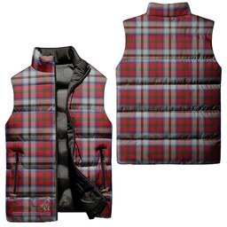 Scottish MacCulloch Dress Tartan Tartan Puffer Vest, Tartan Plaid Sleeveless Down Jacket Scottish Plaid Tartan Plaid - ScotsTee - scotstee.com