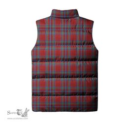 Scottish Spens Clan Tartan Puffer Vest, Family Crest Plaid Sleeveless Down Jacket Scottish Plaid Tartan Plaid - ScotsTee - scotstee.com