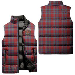 Scottish Spens Clan Tartan Puffer Vest, Family Crest Plaid Sleeveless Down Jacket Scottish Plaid Tartan Plaid - ScotsTee - scotstee.com