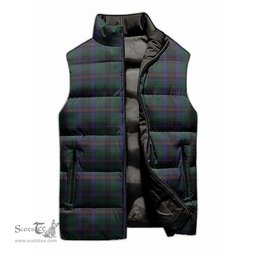 Scottish Phillips of Wales Tartan Tartan Puffer Vest, Tartan Plaid Sleeveless Down Jacket Scottish Plaid Tartan Plaid - ScotsTee - scotstee.com