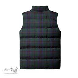 Scottish Phillips of Wales Tartan Tartan Puffer Vest, Tartan Plaid Sleeveless Down Jacket Scottish Plaid Tartan Plaid - ScotsTee - scotstee.com