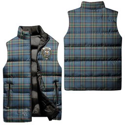 Scottish Ralston UK Clan Tartan Puffer Vest, Family Crest Plaid Sleeveless Down Jacket Scottish Plaid Tartan Plaid - ScotsTee - scotstee.com