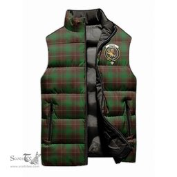 Scottish MacFie Hunting Clan Tartan Puffer Vest, Family Crest Plaid Sleeveless Down Jacket Scottish Plaid Tartan Plaid - ScotsTee - scotstee.com