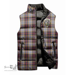 Scottish MacInnes Ancient Hunting Clan Tartan Puffer Vest, Family Crest Plaid Sleeveless Down Jacket Scottish Plaid Tartan Plaid - ScotsTee - scotstee.com