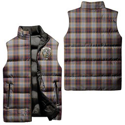 Scottish MacInnes Ancient Hunting Clan Tartan Puffer Vest, Family Crest Plaid Sleeveless Down Jacket Scottish Plaid Tartan Plaid - ScotsTee - scotstee.com