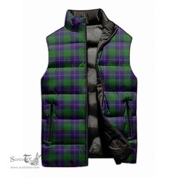 Scottish Shaw Modern Tartan Tartan Puffer Vest, Tartan Plaid Sleeveless Down Jacket Scottish Plaid Tartan Plaid - ScotsTee - scotstee.com