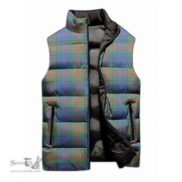 Scottish Stewart of Appin Hunting Ancient Tartan Tartan Puffer Vest, Tartan Plaid Sleeveless Down Jacket Scottish Plaid Tartan Plaid - ScotsTee - scotstee.com