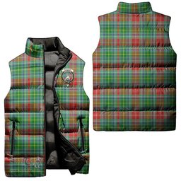 Scottish Muirhead Clan Tartan Puffer Vest, Family Crest Plaid Sleeveless Down Jacket Scottish Plaid Tartan Plaid - ScotsTee - scotstee.com