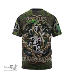 ScotsTee Shop Irish Codden or McCodden Coat of Arms Irish T Shirt Family Crest Irish Is My Root T Shirt