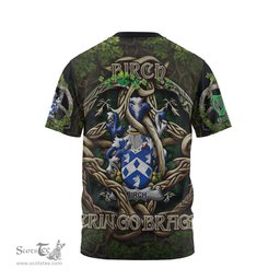 ScotsTee Shop Irish Birch Coat of Arms Irish T Shirt Family Crest Irish Is My Root T Shirt