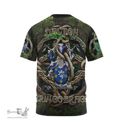 ScotsTee Shop Irish Dalton Coat of Arms Irish T Shirt Family Crest Irish Is My Root T Shirt