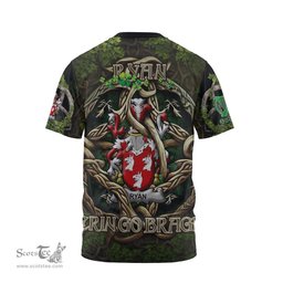 ScotsTee Shop Irish Ryan or O Mulrian Coat of Arms Irish T Shirt Family Crest Irish Is My Root T Shirt