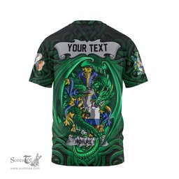 ScotsTee Shop Irish Norreys Coat of Arms Irish T Shirt Family Crest Green Dragon Of Ireland T Shirt