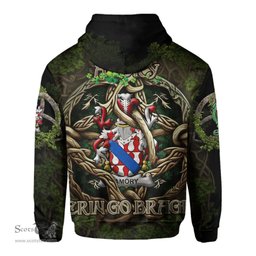 ScotsTee Shop Irish Amory Coat of Arms Irish Hoodie Family Crest Irish Is My Root Hoodie