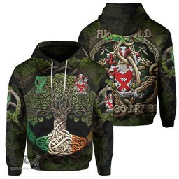 ScotsTee Shop Irish Archbold Coat of Arms Irish Hoodie Family Crest Irish Is My Root Hoodie