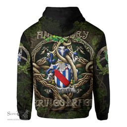 ScotsTee Shop Irish Annesley Coat of Arms Irish Hoodie Family Crest Irish Is My Root Hoodie