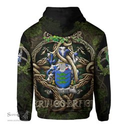ScotsTee Shop Irish Cotter or MacCotter Coat of Arms Irish Hoodie Family Crest Irish Is My Root Hoodie