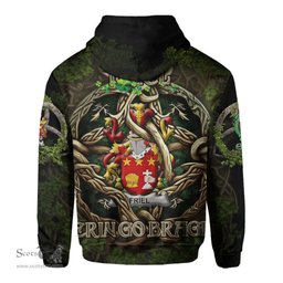 ScotsTee Shop Irish Friel or O Friel Coat of Arms Irish Hoodie Family Crest Irish Is My Root Hoodie